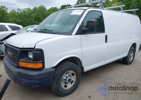 2013 GMC Savana 3500 Work Van from USA, damaged, VIN 1GTZ7TCAXD1161691